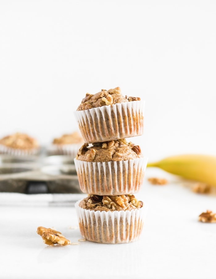 Banana Nut Blender Muffins 