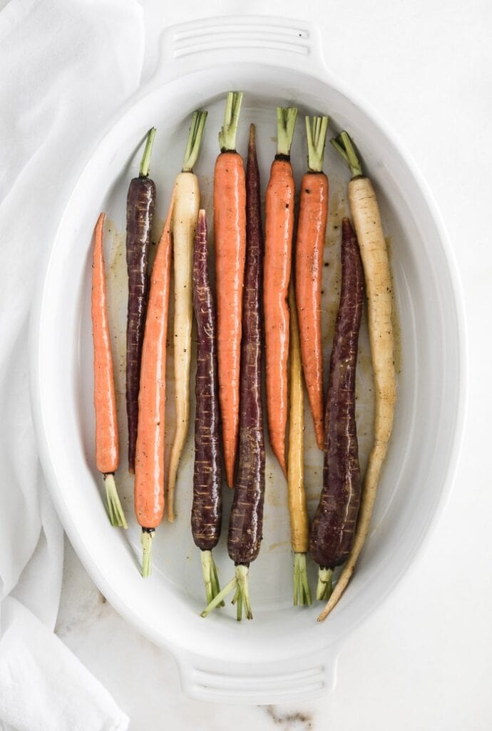 Maple Dijon Roasted Carrots with Goat Cheese and Walnuts Lively Table