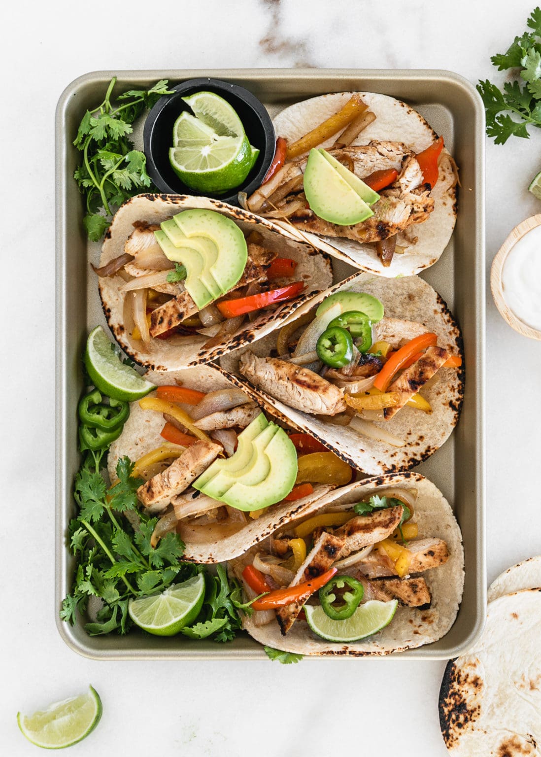 Mexican Grilled Chicken Fajitas Recipe