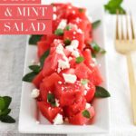 Watermelon Feta Mint Salad Lively Table