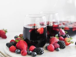 Prosecco Berry Sangria - Everyday Gluten Free Gourmet