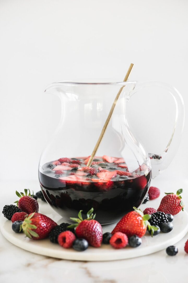 Easy Red Berry Sangria (+ Is Wine Healthy?) Lively Table