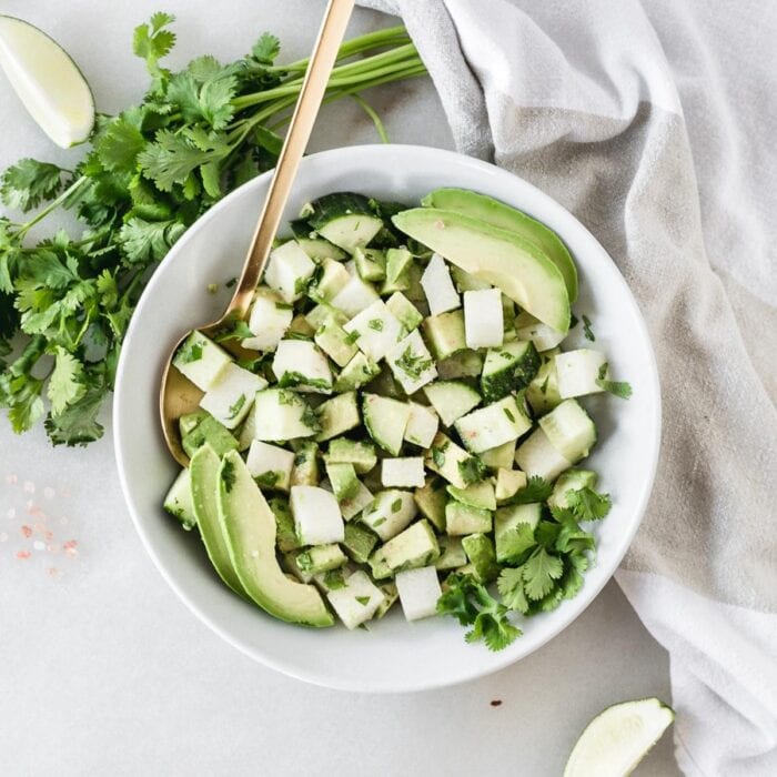 Avocado Cucumber Jicama Salad Lively Table