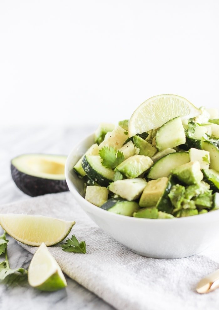 Avocado, Jicama and Cucumber Salad