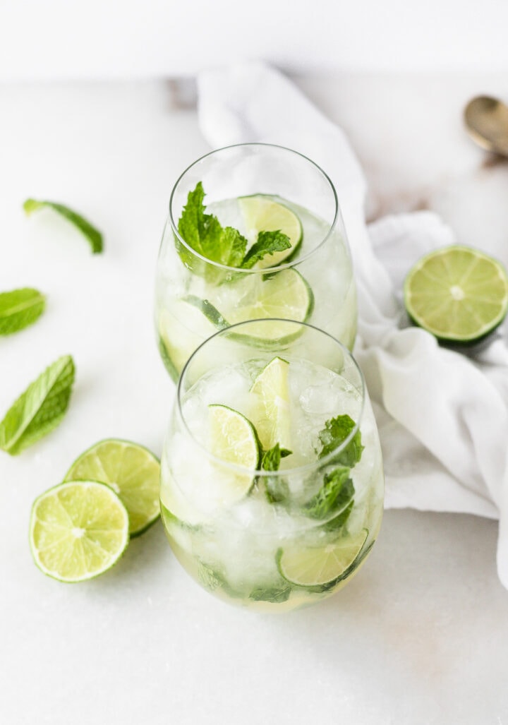 White Wine Mojitos - Lively Table