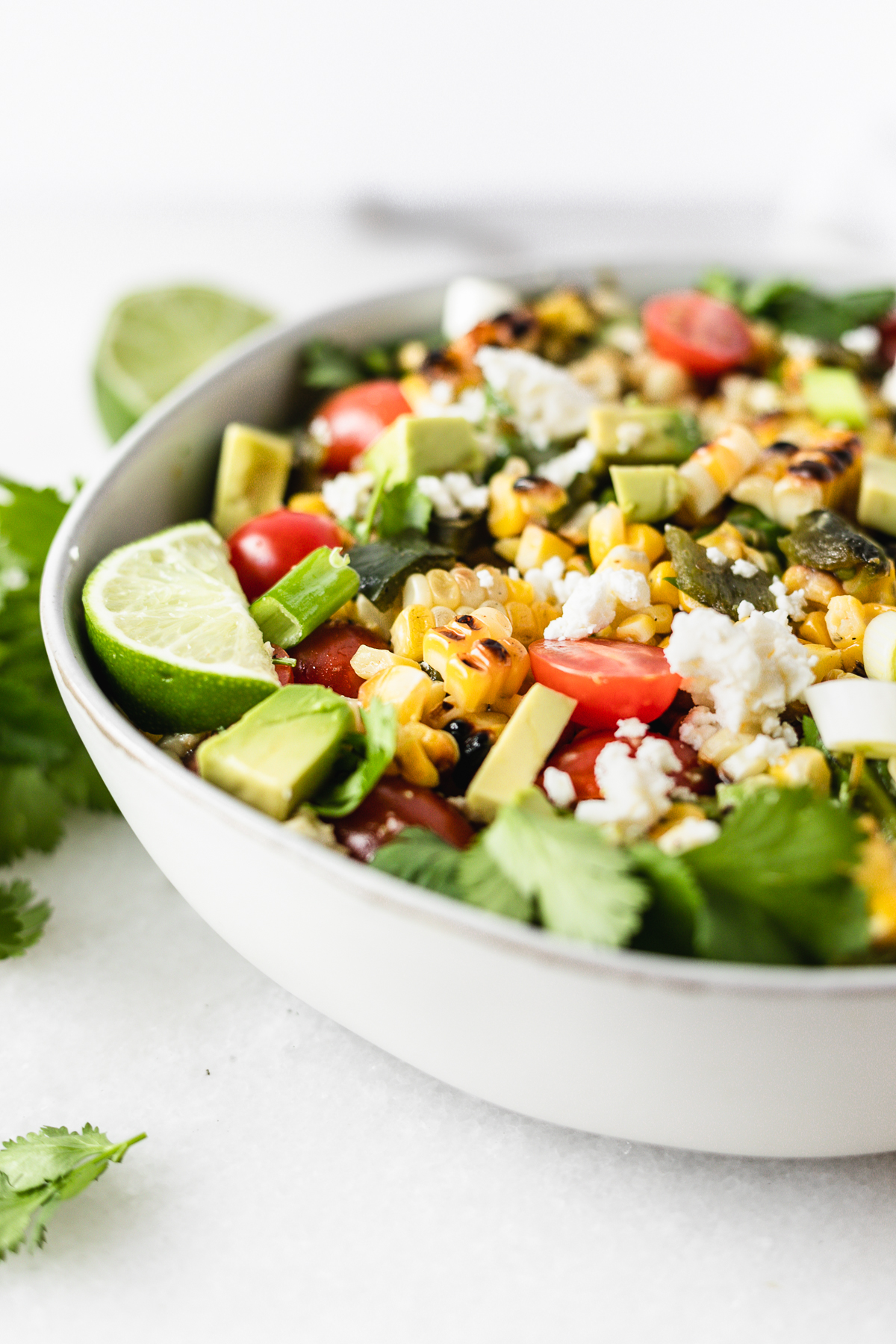 Grilled Corn Summer Salad Lively Table