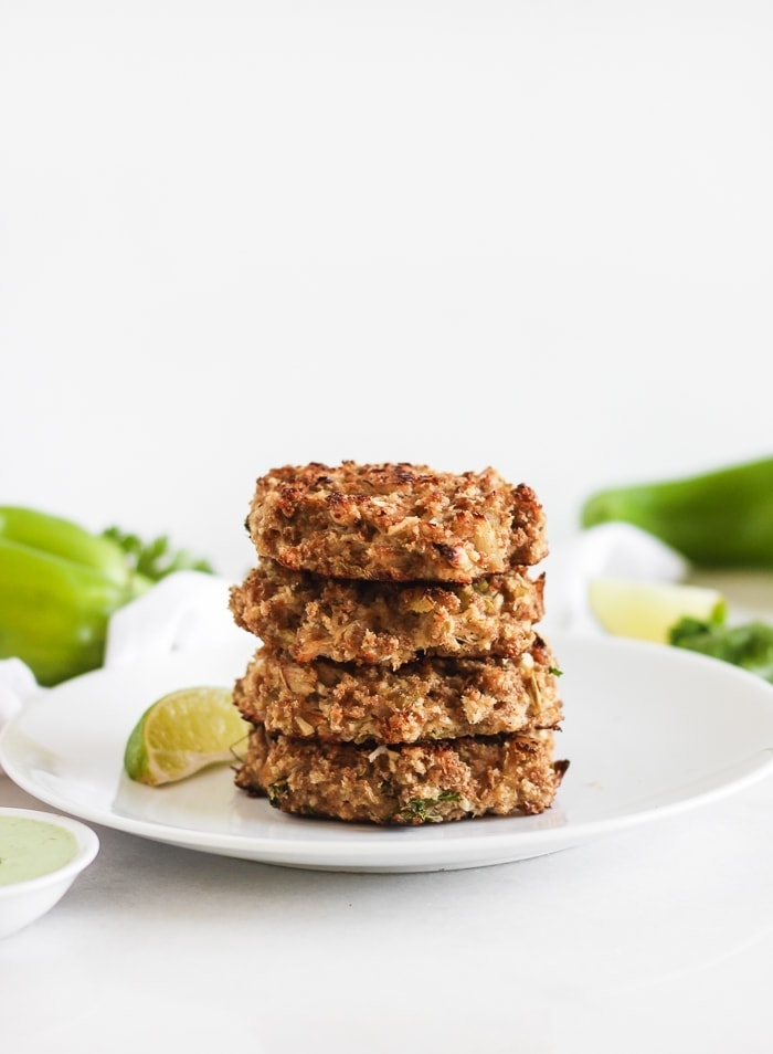 hatch chile crab cakes