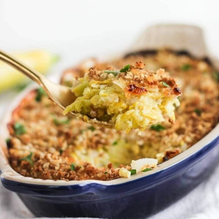 Cheesy Summer Squash Casserole - Lively Table