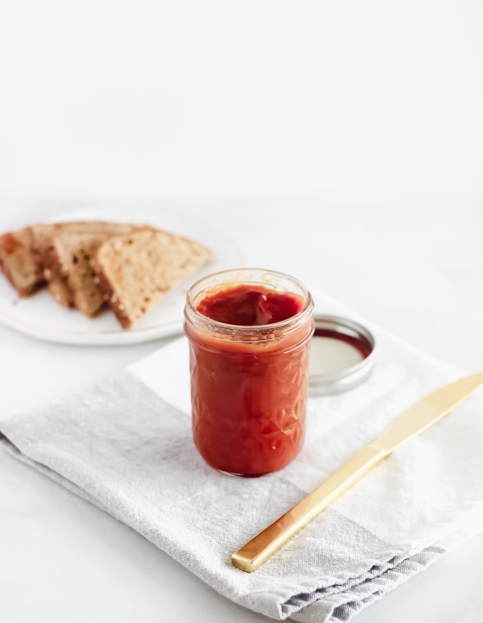 low-sugar wild plum jam