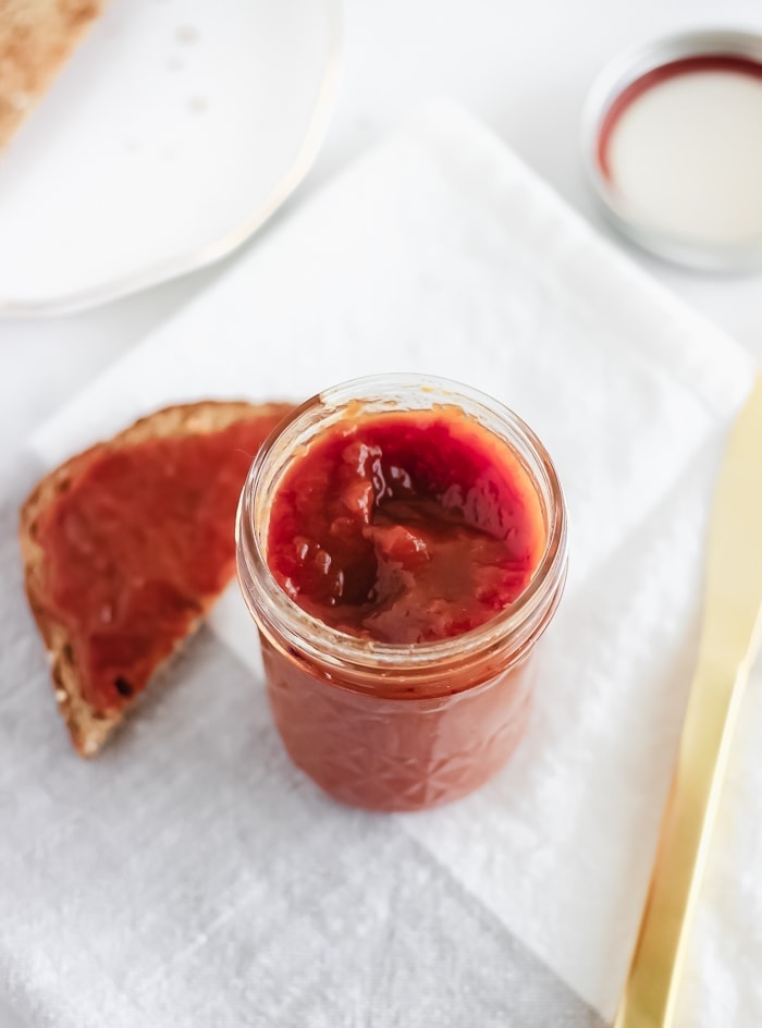 low-sugar wild plum jam