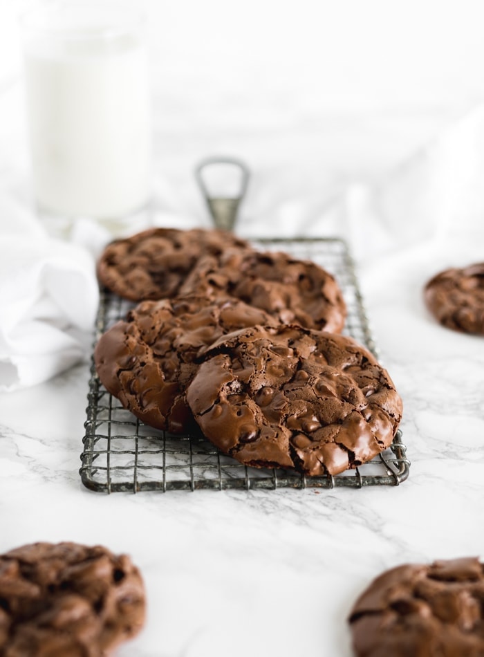 flourless chocolate pecan cookies