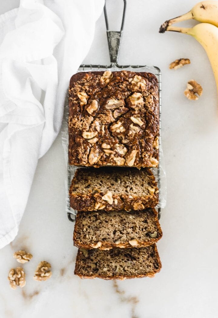 Healthy Banana Nut Bread