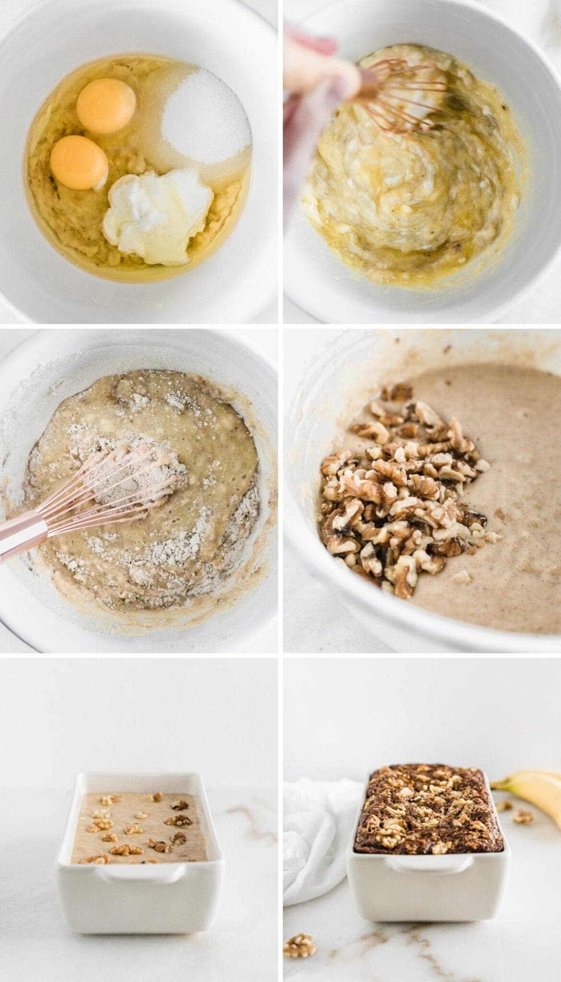 Healthy Banana Nut Bread