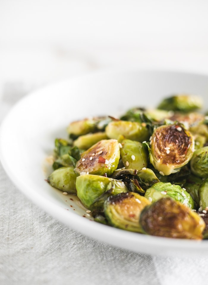 Sweet Chili Brussels Sprouts