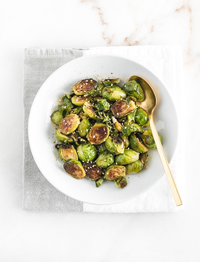 Sweet Chili Brussels Sprouts