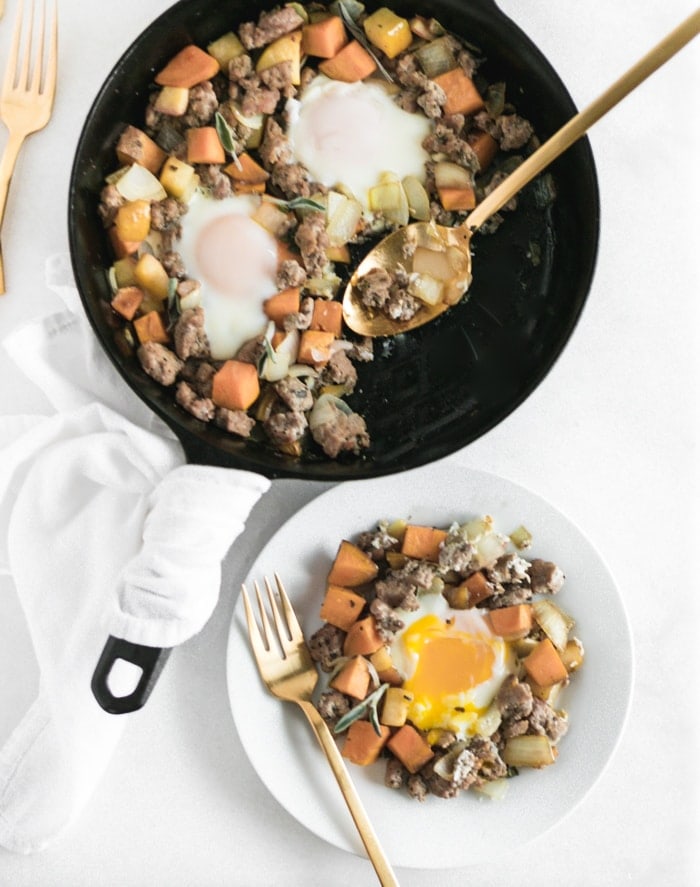 apple sweet potato hash