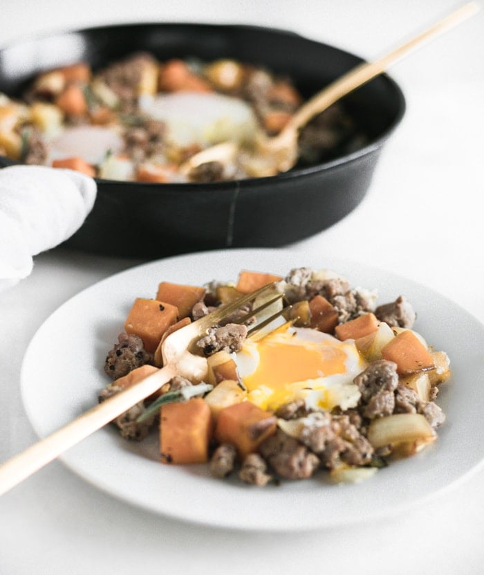 apple sweet potato hash