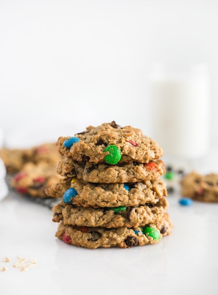 Small batch monster cookies naturally gluten free lively table