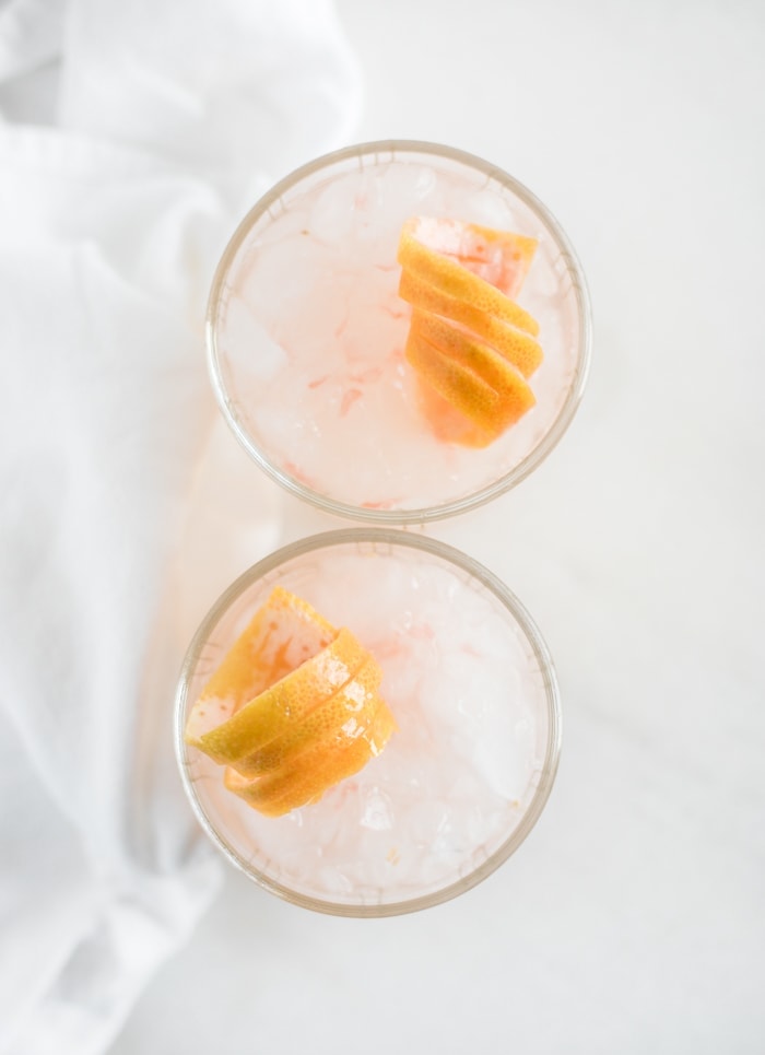 Spiced Grapefruit Gin & Tonic