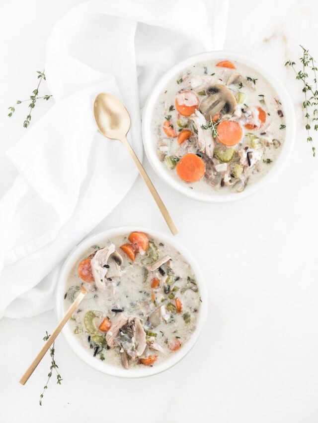 Healthy Leftover Turkey Wild Rice Soup Lively Table