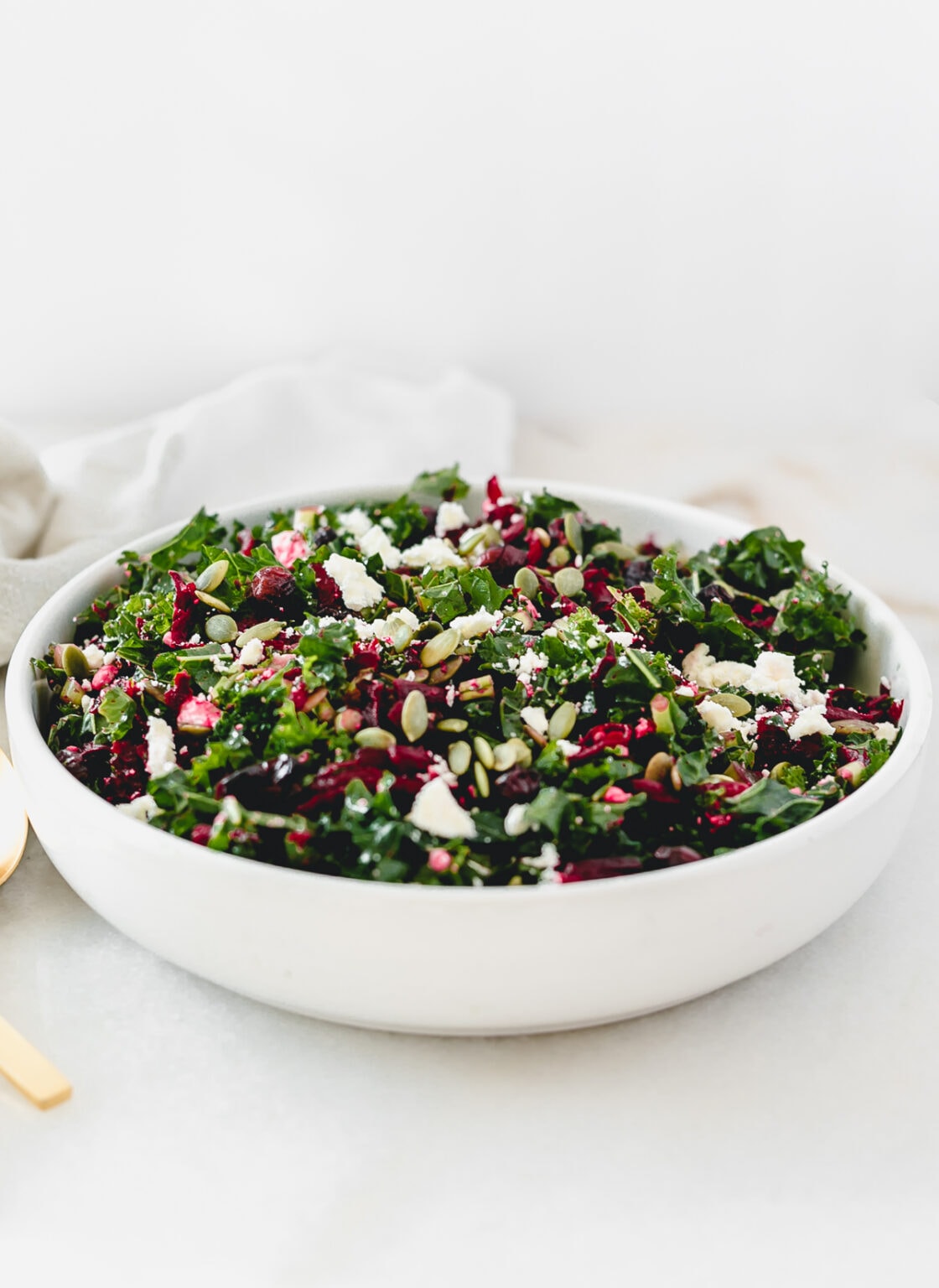 Shredded Beet Kale Superfood Salad Lively Table