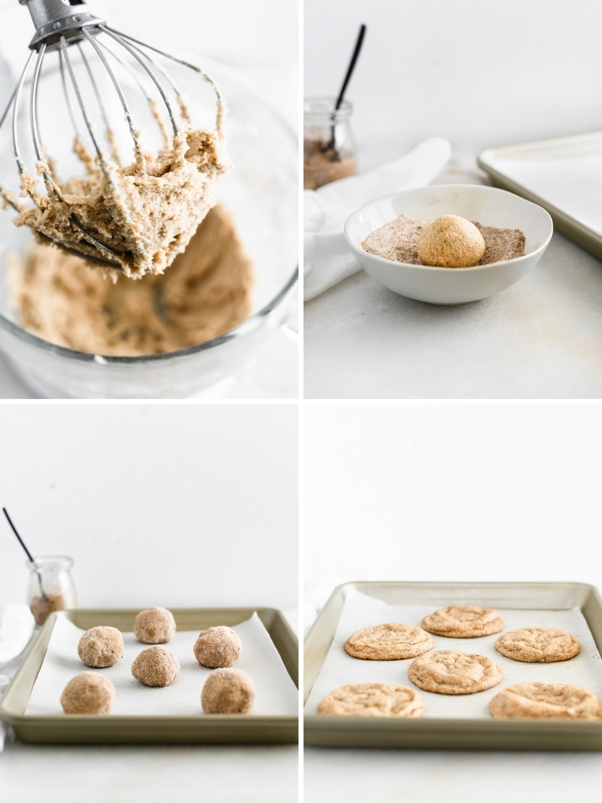How to make chai spiced snickerdoodles.