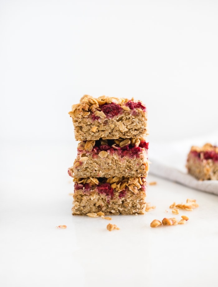 no added sugar pbj oatmeal bars