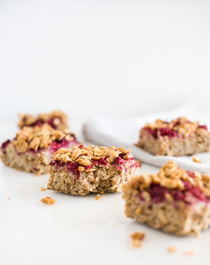 no added sugar pbj oatmeal bars