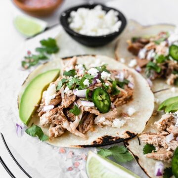 Slow Cooker Quail Tacos - Lively Table