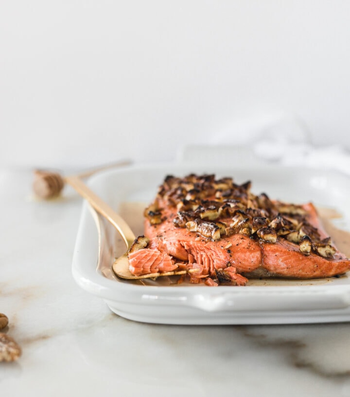 Easy Honey Pecan Baked Salmon Lively Table