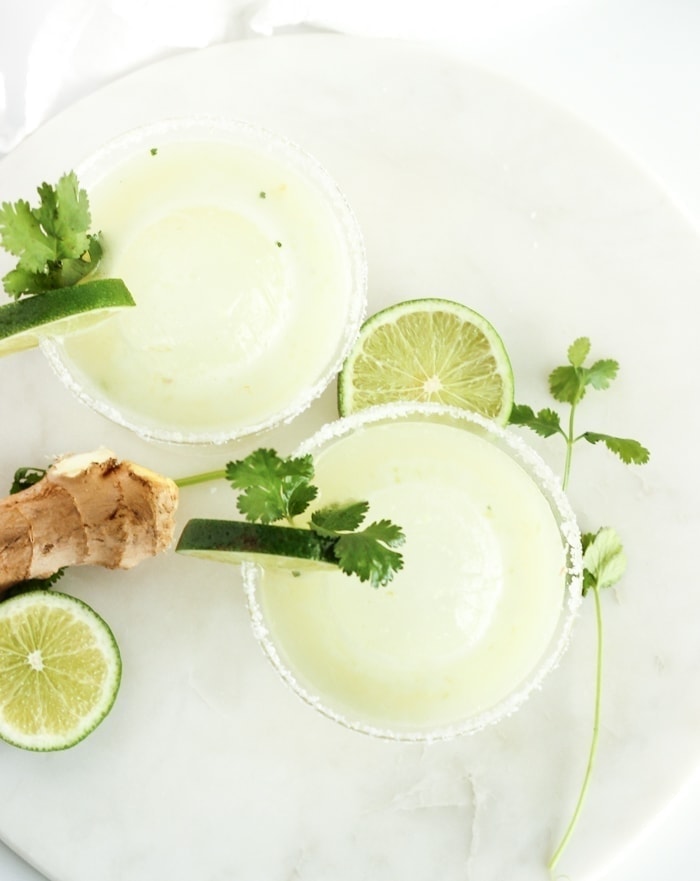 Lemongrass Cilantro Margaritas Lively Table