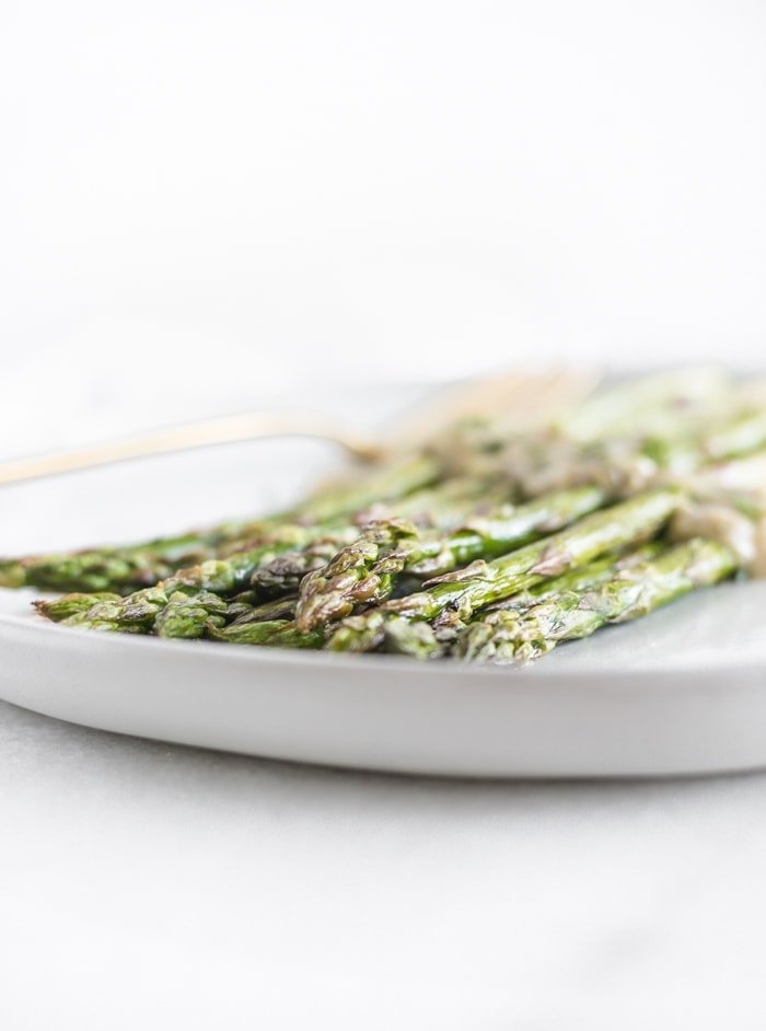 Roasted Asparagus with Dijon Dill Sauce Lively Table