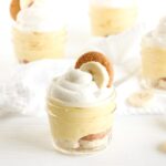 Thick and creamy healthier banana pudding bursting with so much delicious banana flavor, you won't even know it's better for you! Cute mini servings are easy to serve and fun to eat!