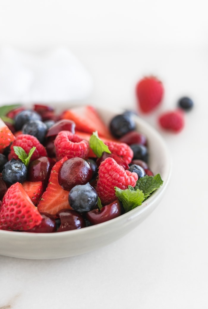 patriotic summer fruit salad