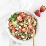 Strawberry Avocado Quinoa Salad