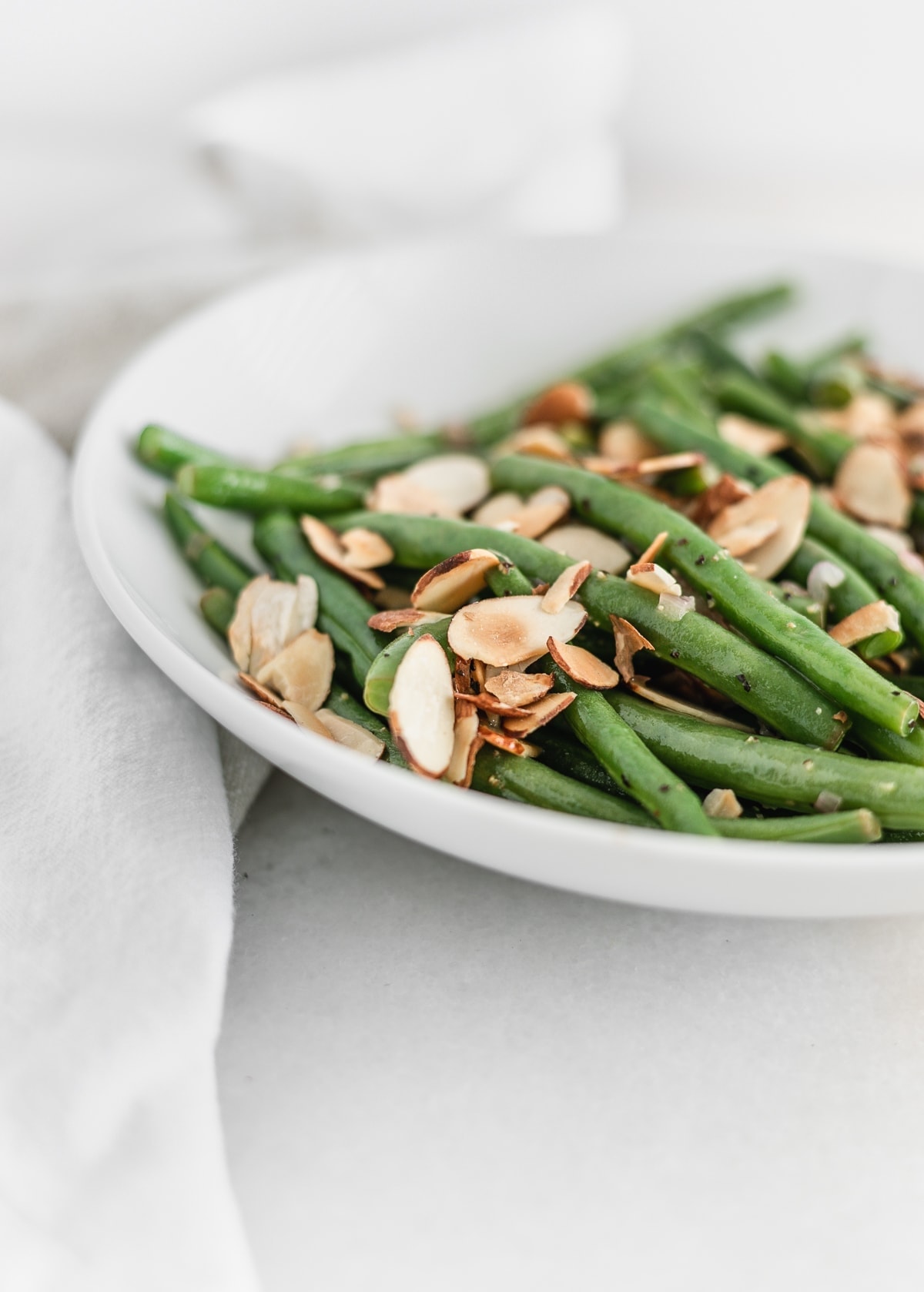 green beans almondine