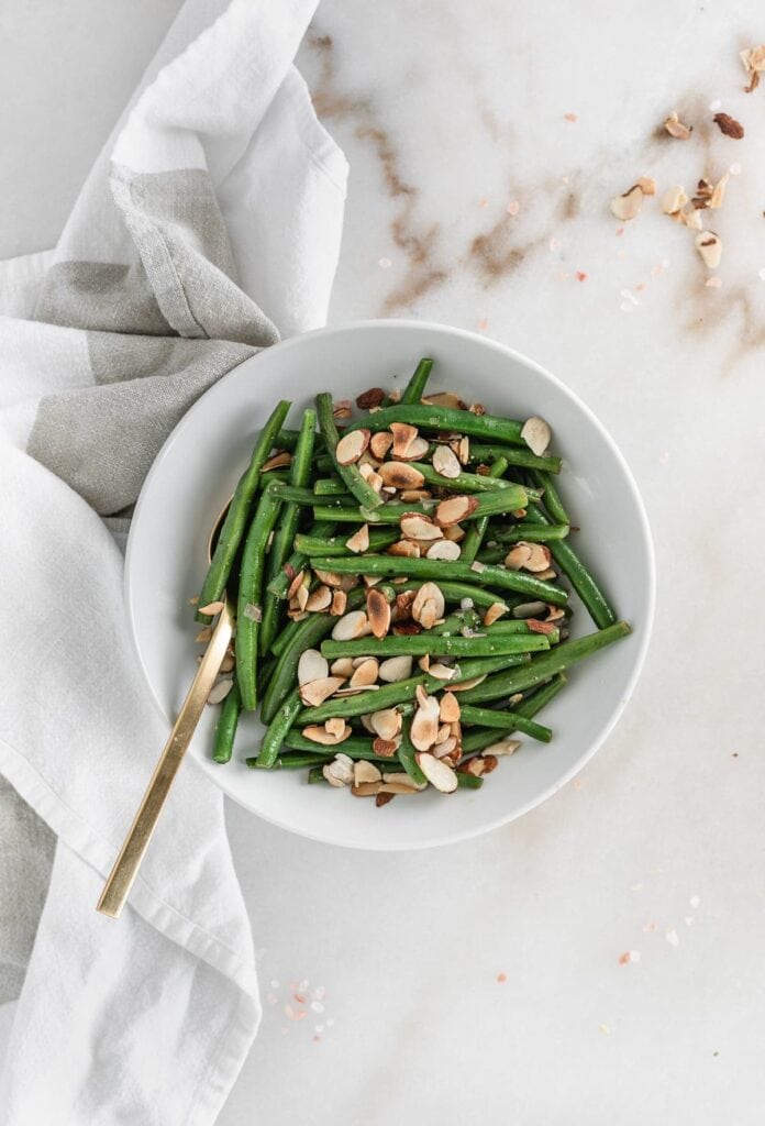 Easy Green Beans Almondine Lively Table