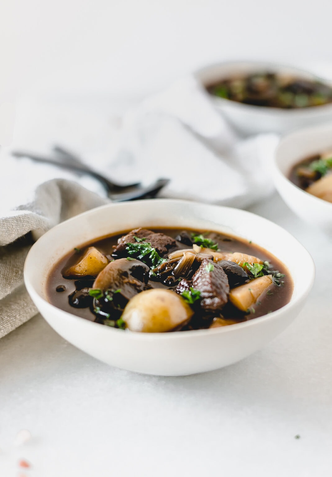 Rosemary Red Wine Mushroom Beef Stew Lively Table