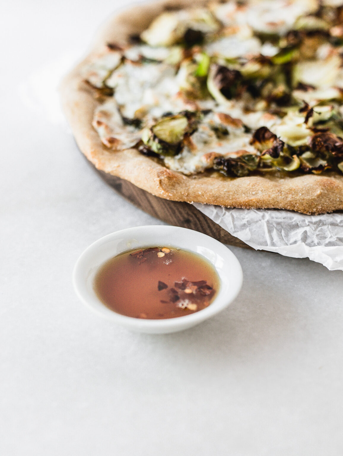 Caramelized Onion Brussels Sprout Pizza Lively Table