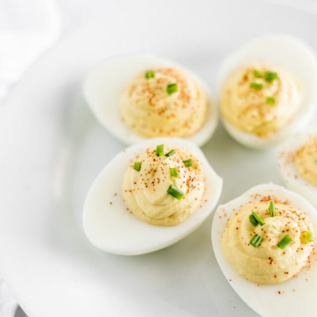 Greek Yogurt Deviled Eggs Lively Table