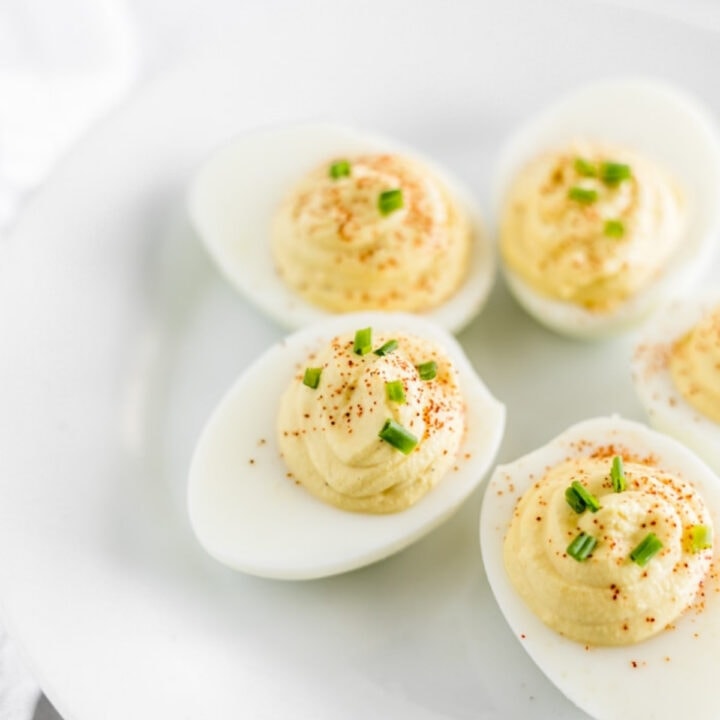 Greek Yogurt Deviled Eggs Lively Table