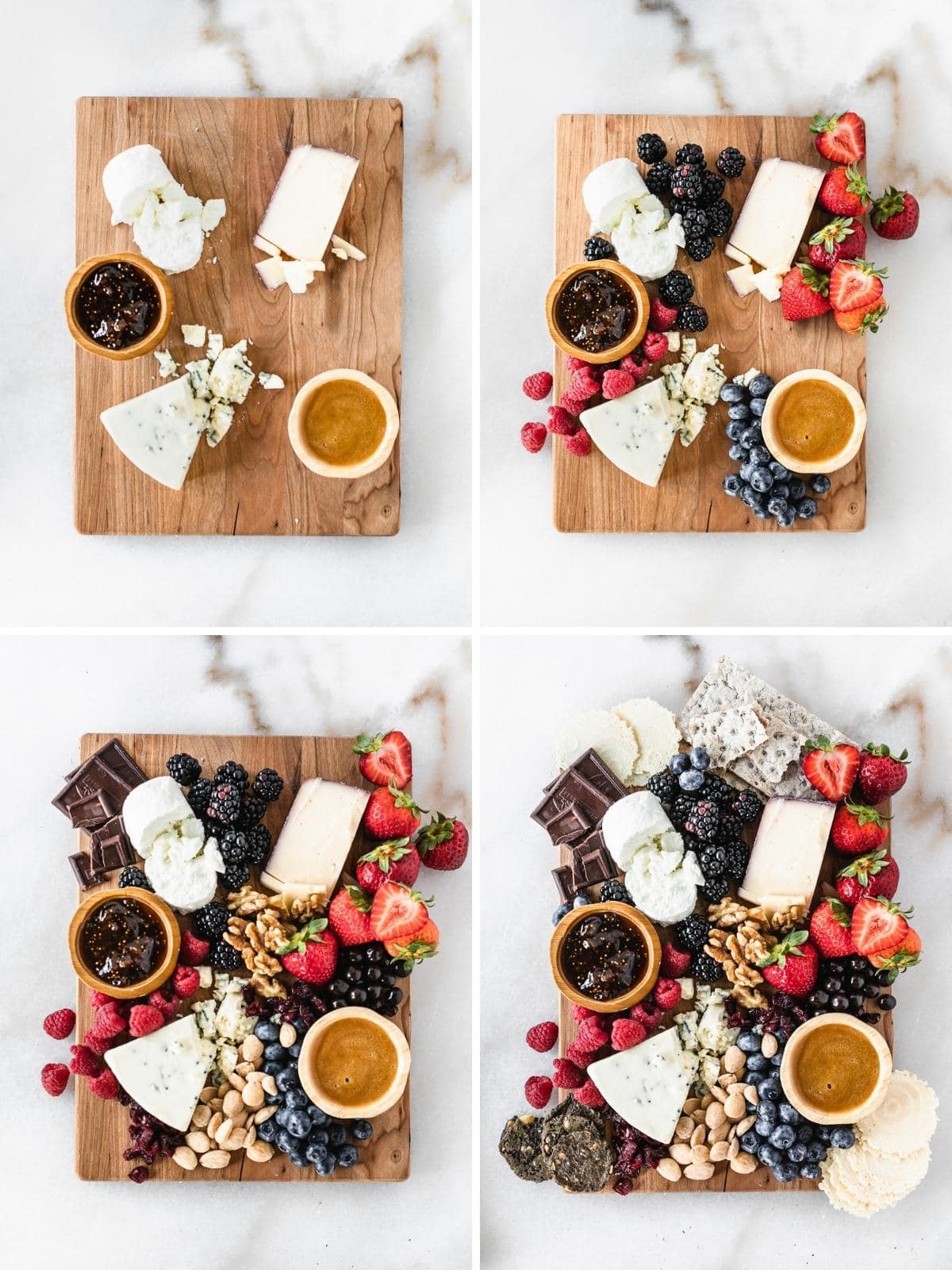 Sweet and Savory Cheese Boards