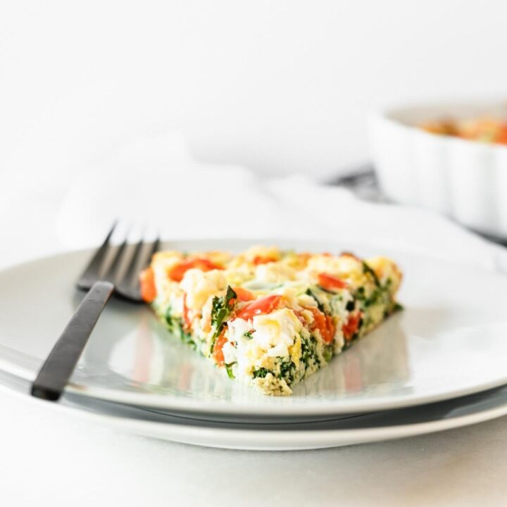 Easy Kale, Red Pepper and Feta Frittata Lively Table
