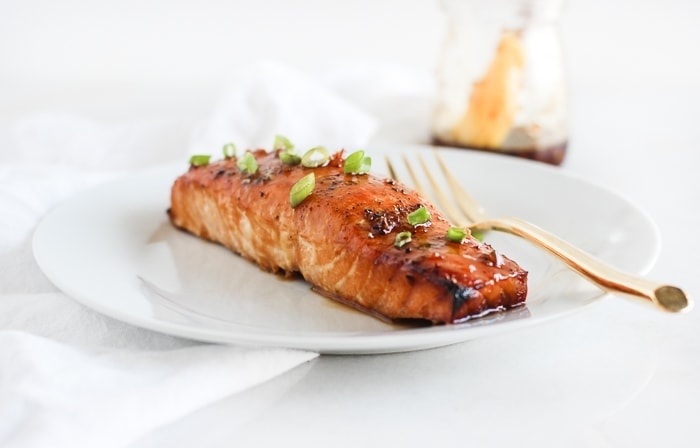 Grilled Bourbon Glazed Cedar Plank Salmon Lively Table