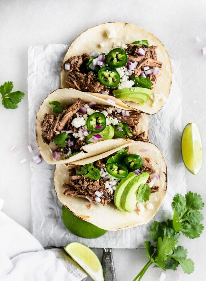 Easy Instant Pot Barbacoa Beef - Lively Table