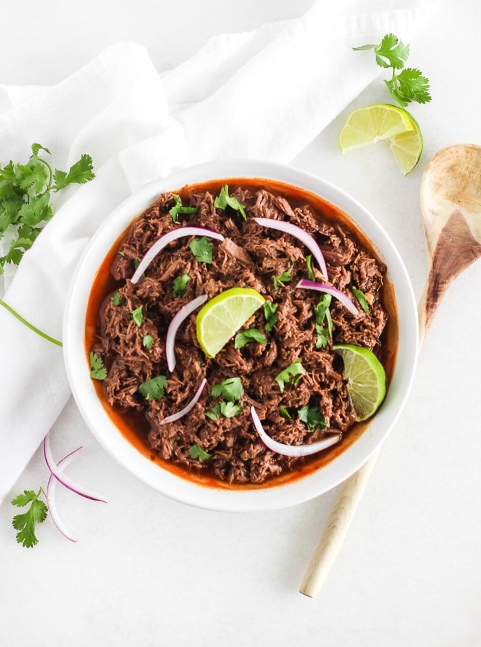 Easy Instant Pot Barbacoa Beef - Lively Table