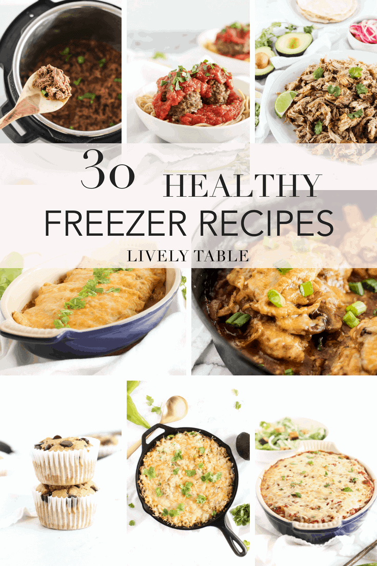 Healthy Homemade Frozen Microwave Meals