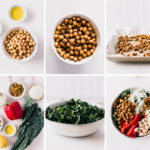 moroccan chickpea kale salad