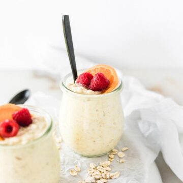 Easy Healthy Orange Creamsicle Overnight Oats - Lively Table