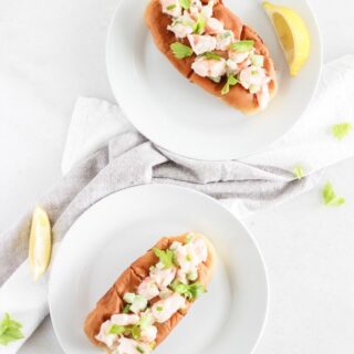 new england style shrimp rolls